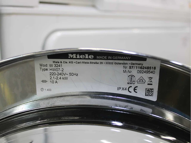 Miele w 3241 softcare system wasmachine & miele t 8803 c softcare system wasdroger - afbeelding 4 van  7