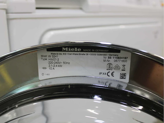 Miele w 3241 softcare system wasmachine & miele t 8813 c edition 111 wasdroger - afbeelding 5 van  8