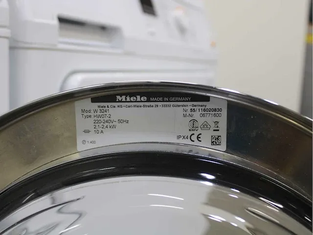 Miele w 3241 softcare system wasmachine & miele t classic droger - afbeelding 5 van  8