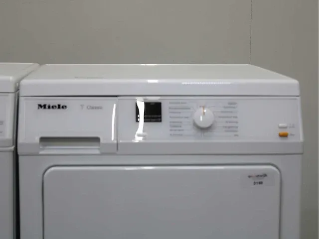 Miele w 3241 softcare system wasmachine & miele t classic droger - afbeelding 6 van  8
