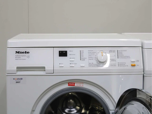 Miele w 3241 softcare system wasmachines & miele t 4463 c softcare system wasdrogers - afbeelding 3 van  8