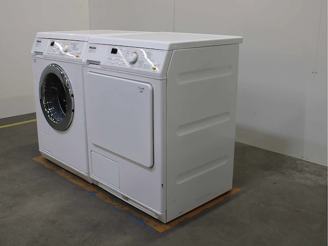Miele w 3241 softcare system wasmachines & miele t 4463 c softcare system wasdrogers - afbeelding 7 van  8