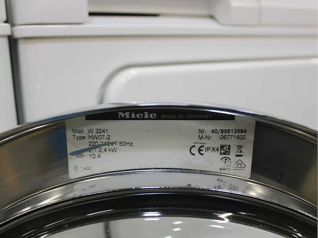 Miele w 3241 softcare system wasmachines & miele t 8803 c softcare system wasdrogers - afbeelding 5 van  8