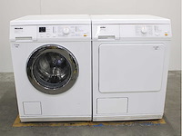 Miele w 3365 softcare system wasmachine & miele t 8403 c softcare system wasdroger - afbeelding 1 van  8