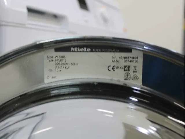 Miele w 3365 softcare system wasmachine & miele t classic droger - afbeelding 5 van  8