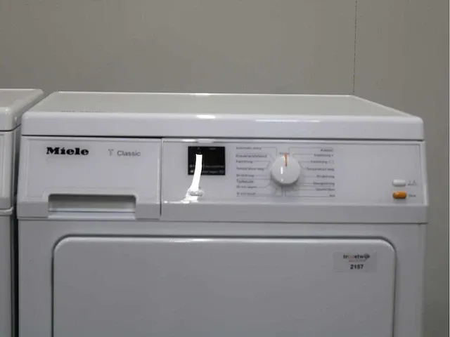 Miele w 3365 softcare system wasmachine & miele t classic droger - afbeelding 6 van  8