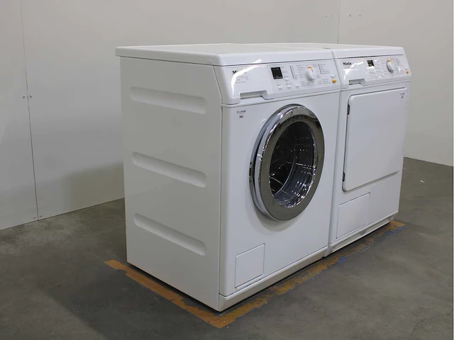 Miele w 3365 softcare system wasmachines & miele t 4463 c softtronic wasdrogers - afbeelding 4 van  8