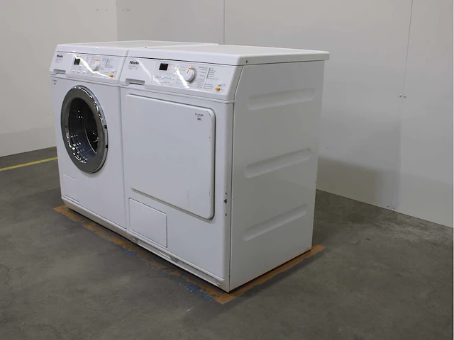 Miele w 3365 softcare system wasmachines & miele t 4463 c softtronic wasdrogers - afbeelding 7 van  8