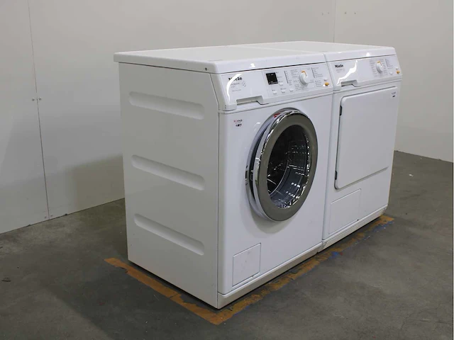Miele w 3371 edition 111 wasmachine & miele t 8803 c softcare system wasdroger - afbeelding 4 van  8
