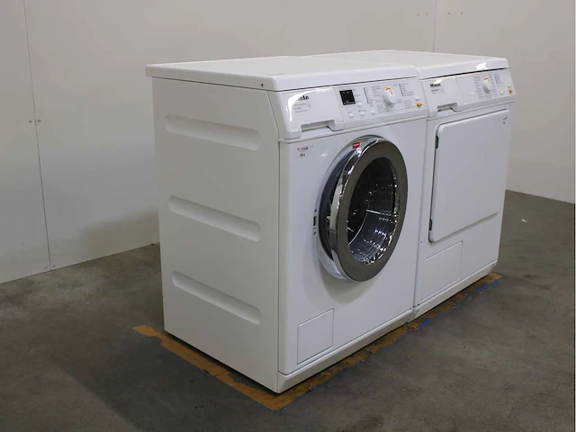 Miele w 3371 edition 111 wasmachine & miele t 8813 c edition 111 wasdroger - afbeelding 4 van  8