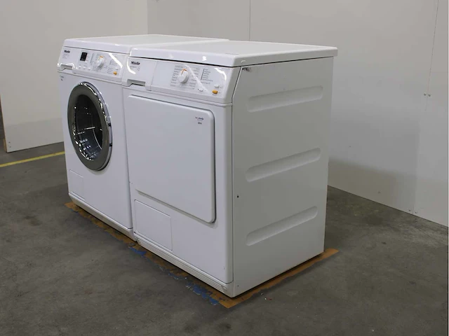 Miele w 3371 edition 111 wasmachine & miele t 8813 c edition 111 wasdroger - afbeelding 7 van  8