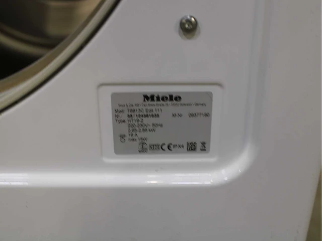 Miele w 3371 edition 111 wasmachine & miele t 8813 c edition 111 wasdroger - afbeelding 8 van  8