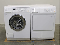 Miele w 3371 edition 111 wasmachine & miele t 8813 c edition 111 wasdroger - afbeelding 1 van  8