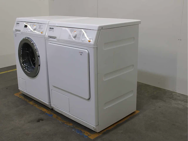Miele w 3371 edition 111 wasmachine & miele t 8813 c edition 111 wasdroger - afbeelding 7 van  8