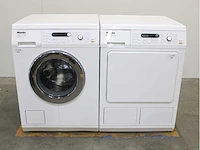 Miele w 3371 edition 111 wasmachine & miele t classic wasdroger - afbeelding 1 van  8
