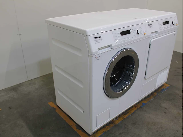 Miele w 3371 edition 111 wasmachine & miele t classic wasdroger - afbeelding 5 van  8