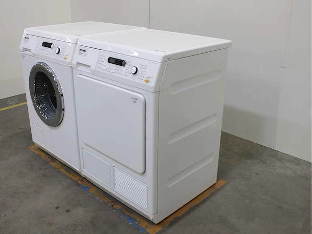 Miele w 3371 edition 111 wasmachine & miele t classic wasdroger - afbeelding 7 van  8