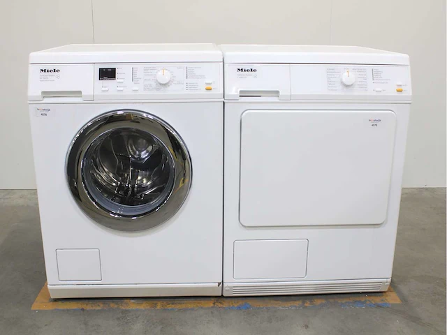 Miele w 3371 edition 111 wasmachines & miele t 8803 c softcare system wasdrogers - afbeelding 1 van  8