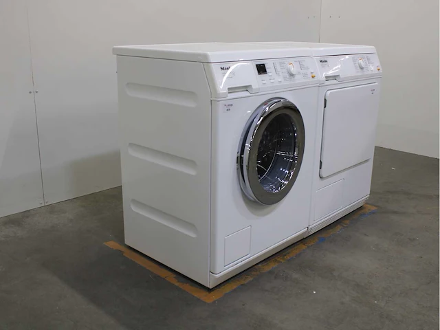 Miele w 3371 edition 111 wasmachines & miele t 8803 c softcare system wasdrogers - afbeelding 4 van  8