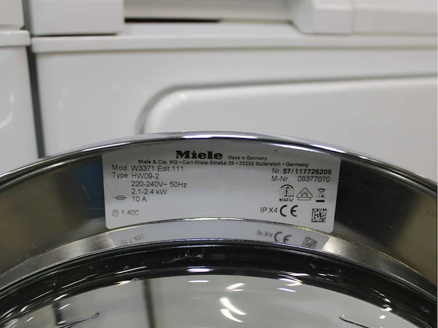 Miele w 3371 edition 111 wasmachines & miele t 8803 c softcare system wasdrogers - afbeelding 5 van  8