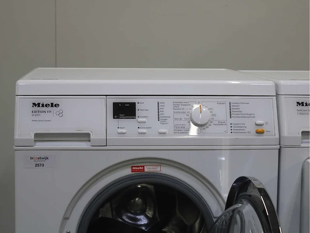 Miele w 3371 edition 111 wasmachines & miele t classic wasdrogers - afbeelding 3 van  8