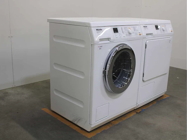 Miele w 3371 edition 111 wasmachines & miele t classic wasdrogers - afbeelding 4 van  8