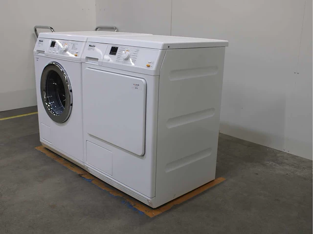 Miele w 3371 edition 111 wasmachines & miele t classic wasdrogers - afbeelding 7 van  8