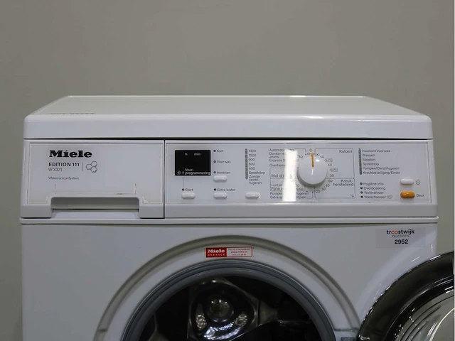 Miele w 3371 edition 111 wasmachines - afbeelding 3 van  6