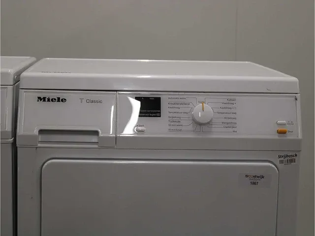 Miele w 3375 softcare system wasmachine & miele t classic droger - afbeelding 6 van  8