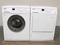 Miele w 3375 softcare system wasmachine & miele t classic droger - afbeelding 1 van  8