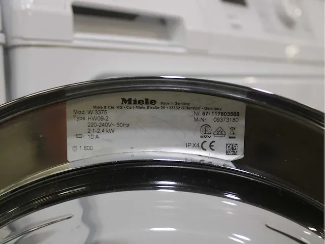 Miele w 3375 softcare system wasmachine & miele t classic droger - afbeelding 5 van  8