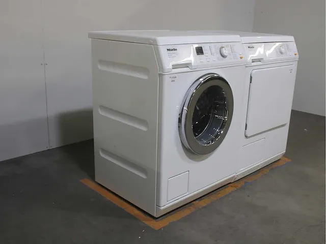 Miele w 3521 softcare system wasmachine & miele primavera c droger - afbeelding 4 van  8