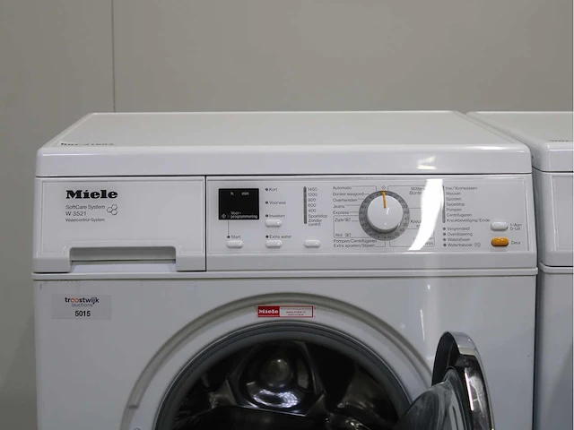 Miele w 3521 softcare system wasmachine & miele t 8403 c softcare system wasdroger - afbeelding 3 van  8