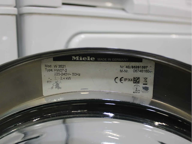 Miele w 3521 softcare system wasmachine & miele t 8403 c softcare system wasdroger - afbeelding 5 van  8