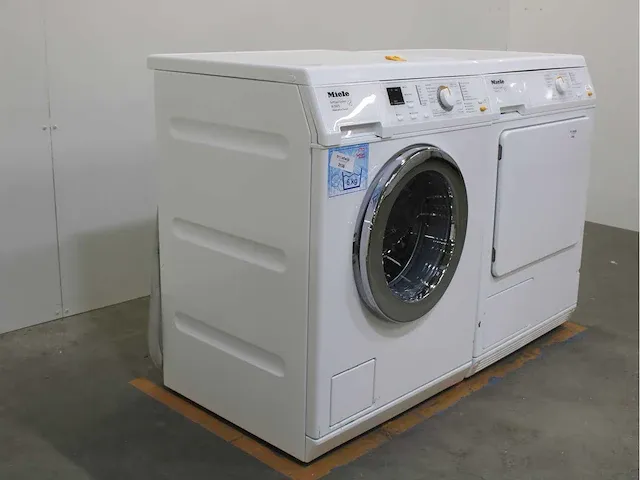 Miele w 3523 softcare system wasmachine & miele t 8803 c softcare system droger - afbeelding 4 van  8