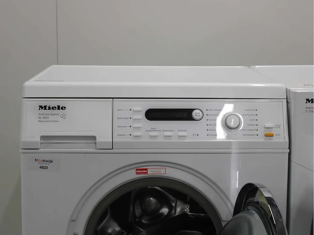 Miele w 3821 softcare system wasmachine & miele t 7744 c softcare system wasdroger - afbeelding 3 van  8