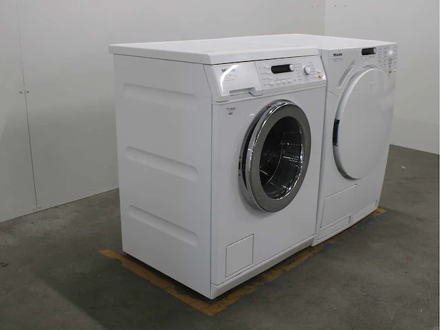 Miele w 3821 softcare system wasmachine & miele t 7744 c softcare system wasdroger - afbeelding 4 van  8