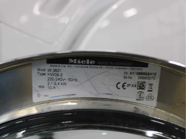 Miele w 3821 softcare system wasmachine & miele t 7744 c softcare system wasdroger - afbeelding 5 van  8