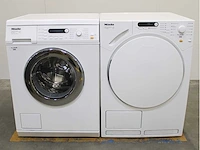Miele w 3821 softcare system wasmachine & miele t 7744 c softcare system wasdroger - afbeelding 1 van  8