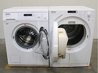 Miele w 3821 softcare system wasmachine & miele t 7744 c softcare system wasdroger - afbeelding 2 van  8