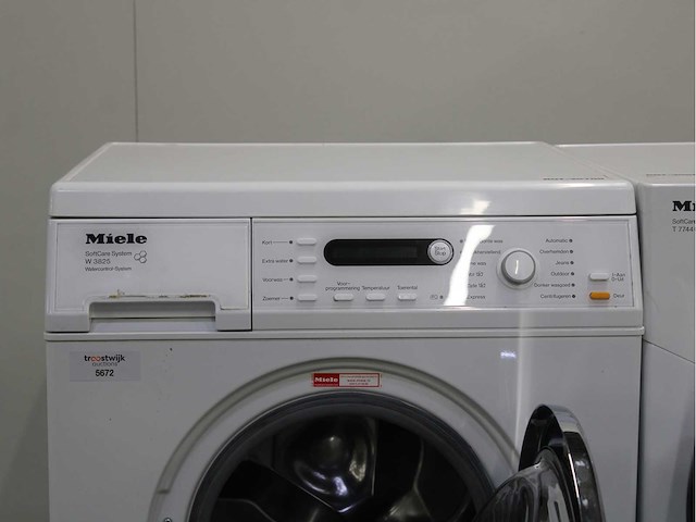 Miele w 3821 softcare system wasmachine & miele t 7744 c softcare system wasdroger - afbeelding 3 van  8