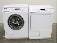 Miele w 3821 softcare system wasmachine & miele t 8423 c softcare system wasdroger - afbeelding 1 van  8