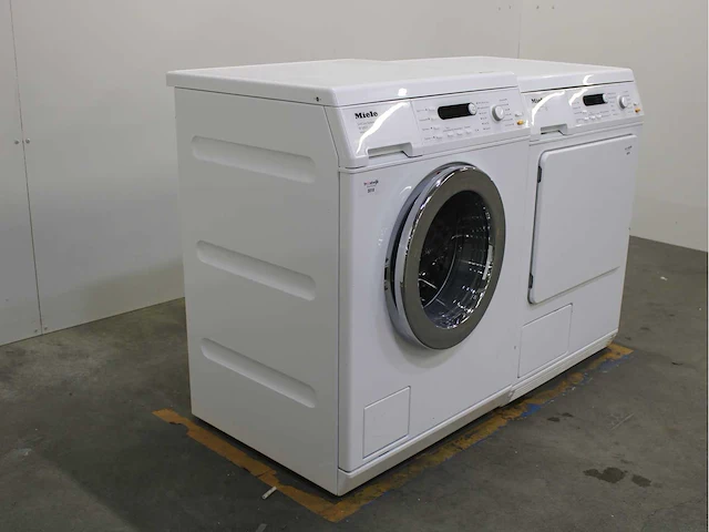 Miele w 3821 softcare system wasmachine & miele t 8423 c softcare system wasdroger - afbeelding 4 van  8