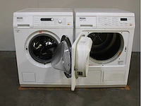 Miele w 3821 softcare system wasmachine & miele t 8841 c softcare system wasdroger - afbeelding 2 van  8