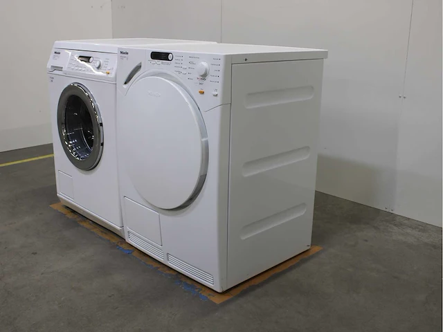 Miele w 3821 softcare system wasmachines & miele t 7744 c softcare system wasdrogers - afbeelding 7 van  8