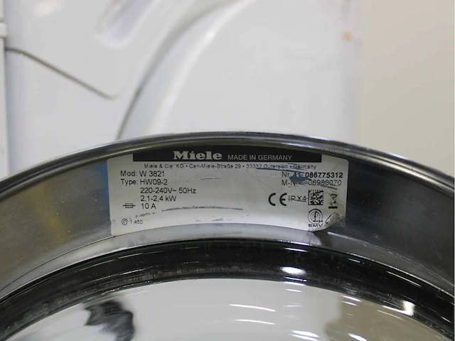 Miele w 3821 softcare system wasmachines & miele t 7744 c softcare system wasdrogers - afbeelding 5 van  8