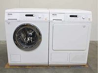 Miele w 3821 softcare system wasmachines & miele t 8847 wp softcare system ecocomfort wasdrogers - afbeelding 1 van  8