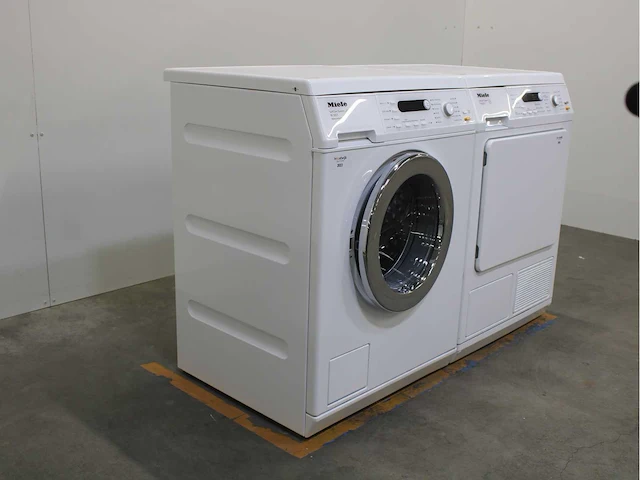 Miele w 3821 softcare system wasmachines & miele t 8847 wp softcare system ecocomfort wasdrogers - afbeelding 4 van  8