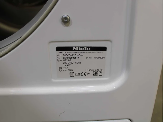 Miele w 3821 softcare system wasmachines & miele t 8847 wp softcare system ecocomfort wasdrogers - afbeelding 8 van  8