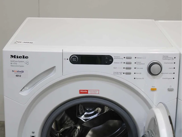 Miele w 3825 softcare system wasmachine & miele t 8423 c softcare system wasdroger - afbeelding 3 van  8